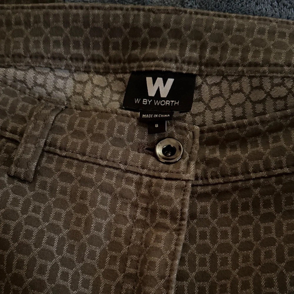Worth Grey Patterned pants - Picture 2 of 7